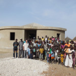 Ngueniène - Cantiere della cappella di Guedj Joully