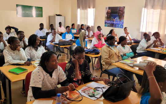 La scuola infermieri a Dakar