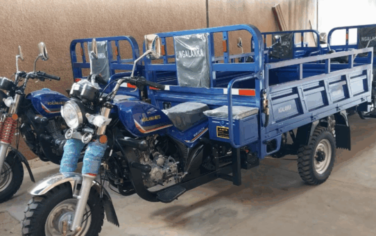 Le Ape Water Car in Senegal